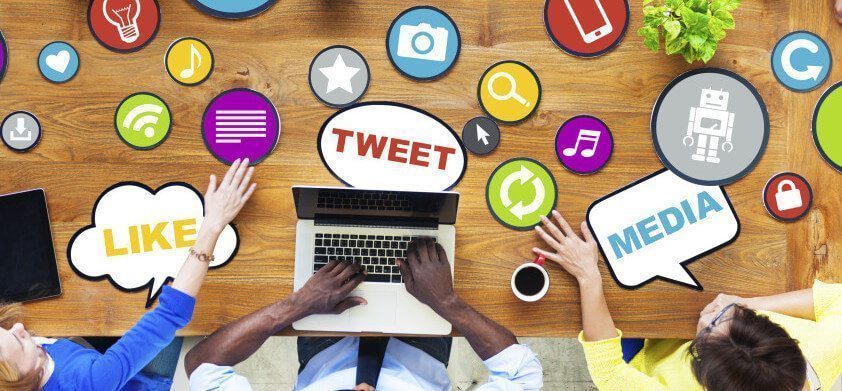 promoting on social media