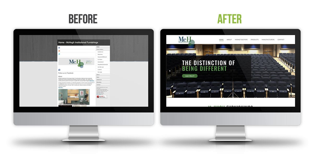 Before and After - McHugh Furnishings