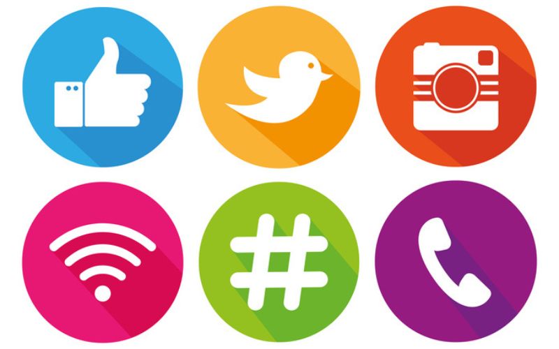 social media icons