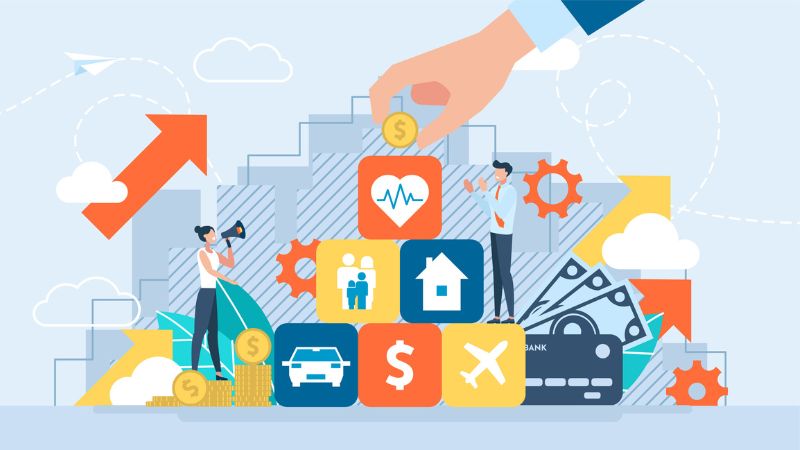 vector image of content transparency